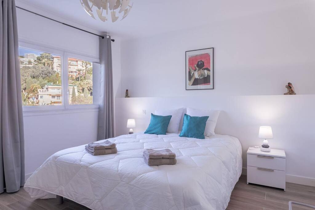 Apartment With Panoramic Sea View, Walk To The Beach - Marechal Juin By Halldis Cannes Exteriör bild